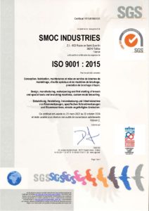 Certification ISO 9001